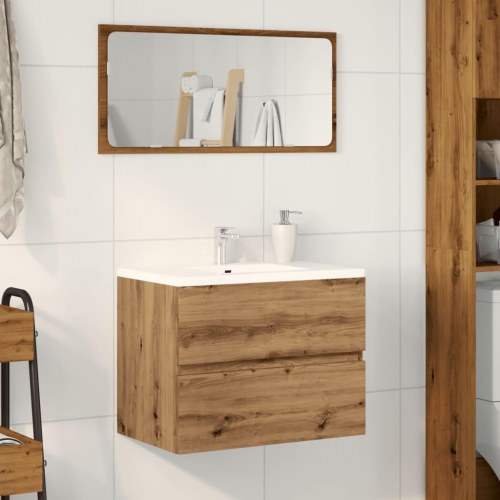 Badeværelsesskab til vask 60 x 38,5 x 45 cm - kunsteg