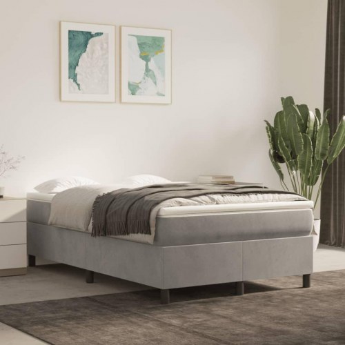 Topmadras i skum 120×210×5 cm - hvid