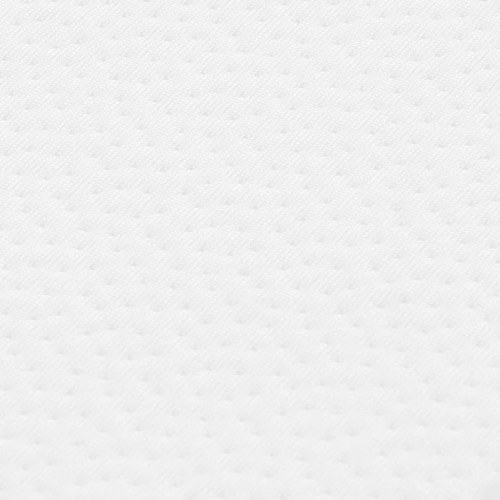 Topmadras i skum 140×220×5 cm - hvid