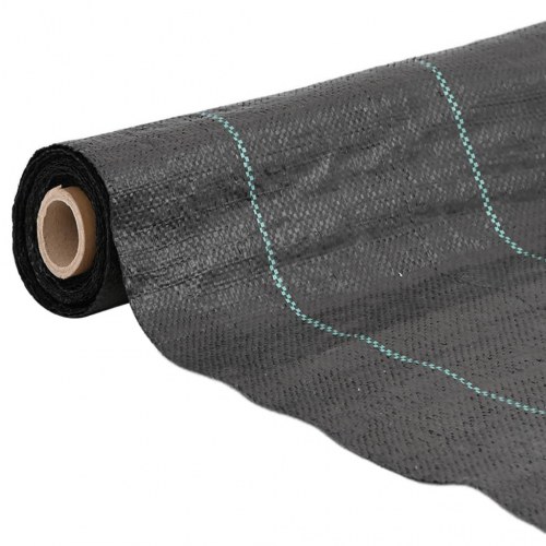 Ukrudtsdug 4×10 m - sort PP, 60 g/m²