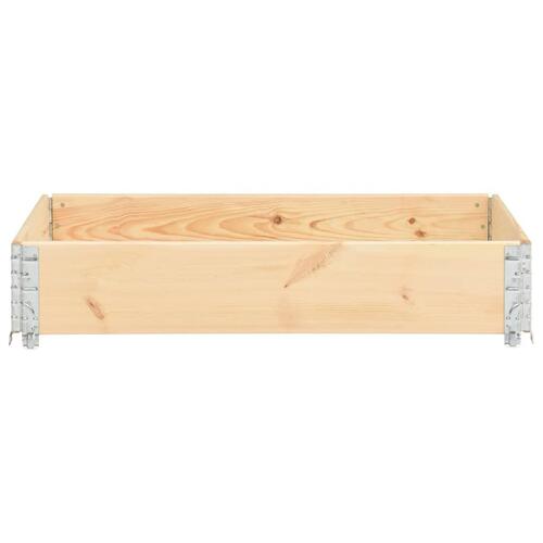 Højbed 100x150 cm massivt fyrretræ