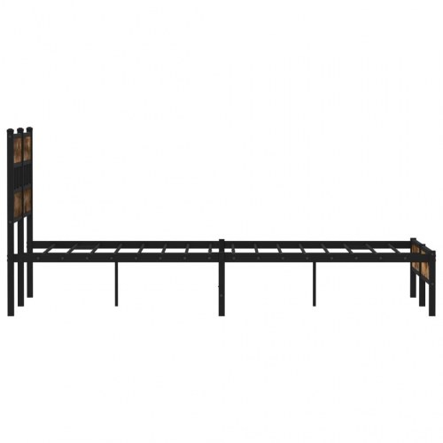 Sengeramme med sengegavl 120 x 200 cm uden madras