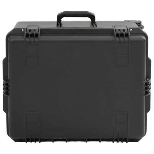 Transportabel flightcase 62,5×49,5×37 cm - PP, sort