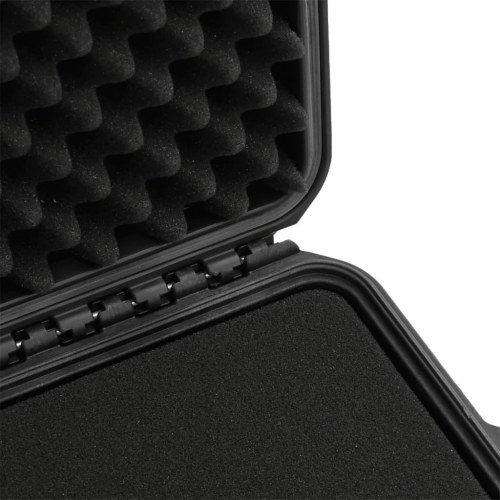 Transportabel flightcase 62,5×49,5×37 cm - PP, sort