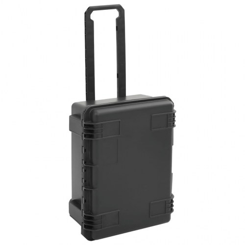 Transportabel flightcase 54 × 41,5 × 29 cm - PP/ABS - sort