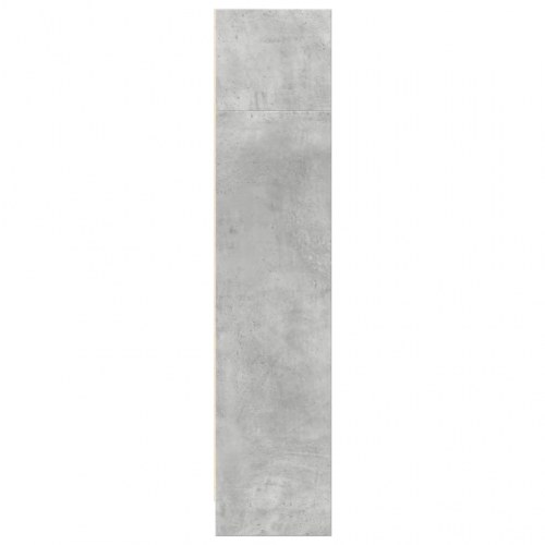 Bogreol 80 x 24 x 109 cm - betongrå