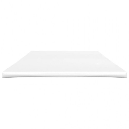 Topmadras i skum 100×210×5 cm - hvid