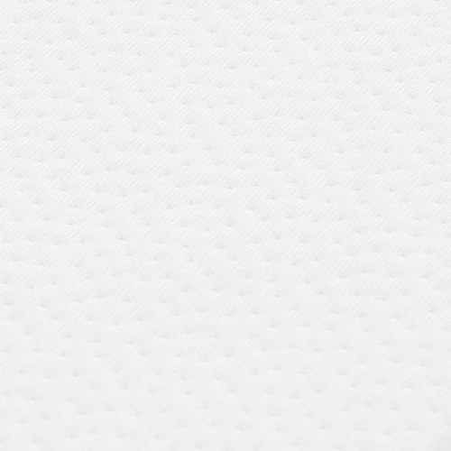 Topmadras i skum 100×210×5 cm - hvid