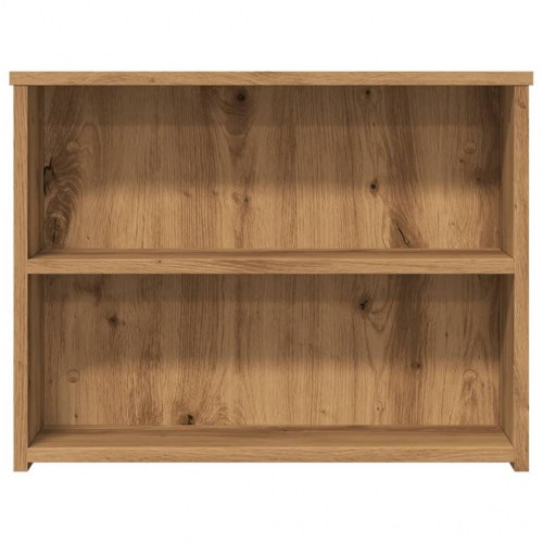 Sofabord med opbevaring 102×55×42 cm - konstrueret træ i kunsteg