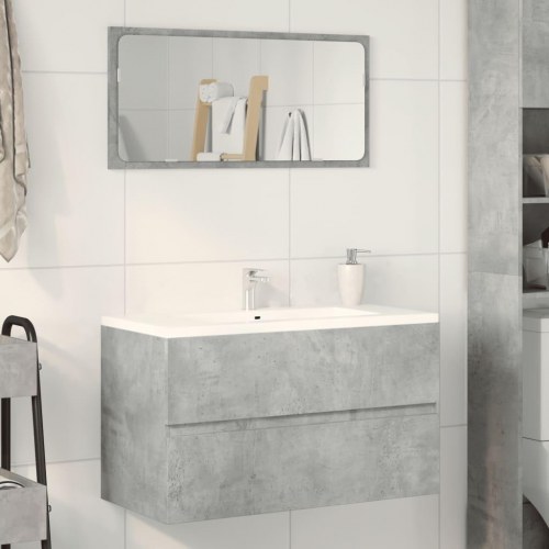 Vaskeskab 90 x 38,5 x 45 cm - betongrå