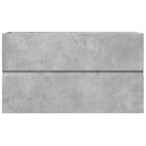 Vaskeskab 90 x 38,5 x 45 cm - betongrå