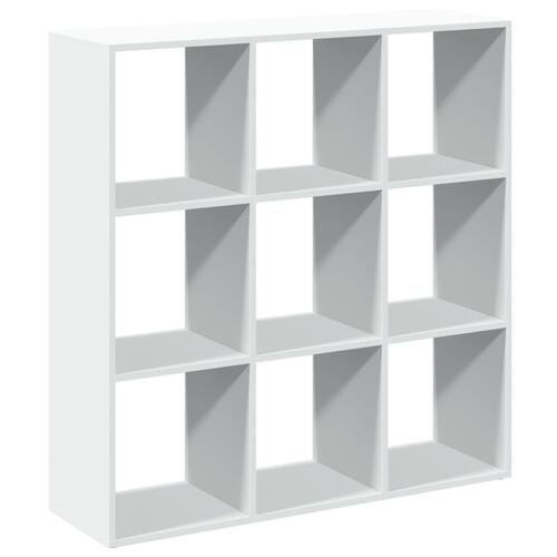 Bogreol/rumdeler 102x29x103,5 cm konstrueret træ hvid
