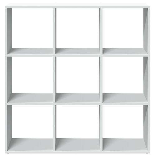 Bogreol/rumdeler 102x29x103,5 cm konstrueret træ hvid