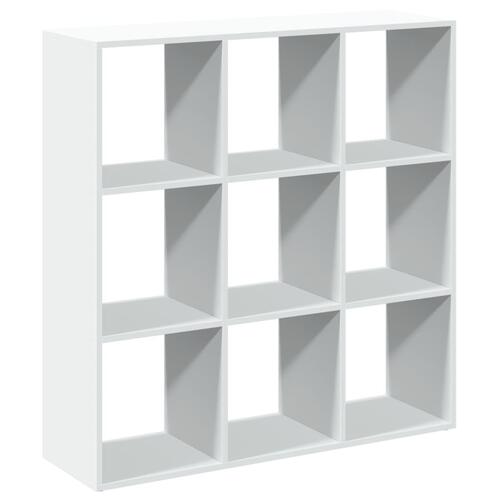 Bogreol/rumdeler 102x29x103,5 cm konstrueret træ hvid