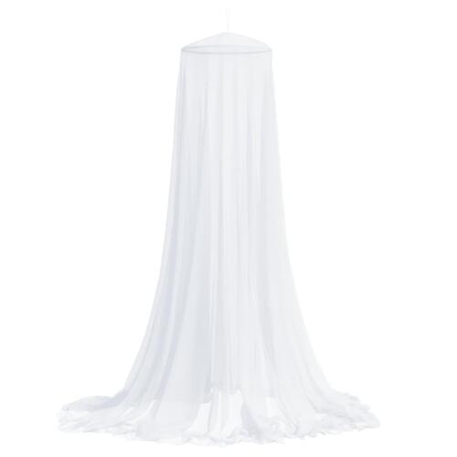 Myggenet til seng 56x56x220 cm trådnet hvid
