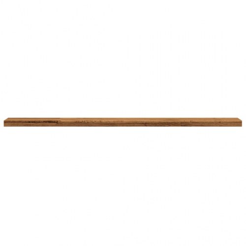 Hyldeplader 4 stk. 60×10×1,5 cm - konstrueret træ i antikt træ
