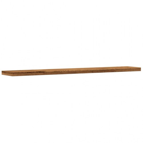 Væghylder - 4 stk. 60×20×1,5 cm i konstrueret træ, antikt trælook