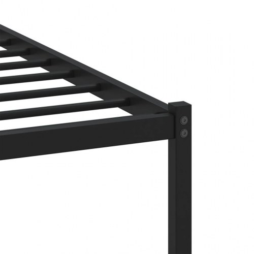 Sengeramme med sengegavl 183 x 213 cm - brunt egetræ