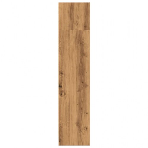 Bogreol 80 x 24 x 109 cm - egetræsfarve