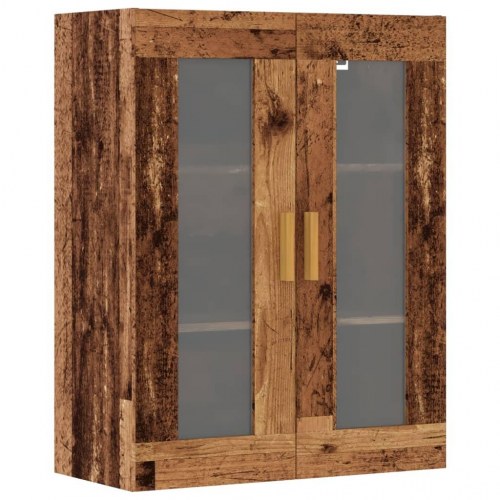 Vægskab med glas 69,5 x 34 x 90 cm