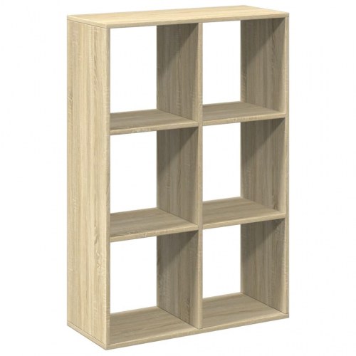 Bogreol/rumdeler 69,5 x 29 x 103,5 cm - sonoma-eg