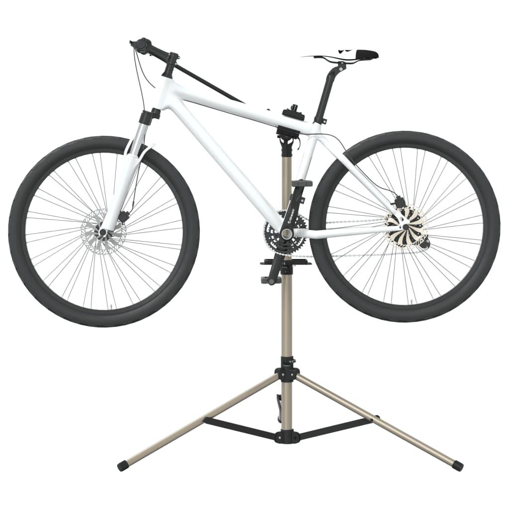 reparationsstativ til cykler 120-165 cm foldbart aluminium