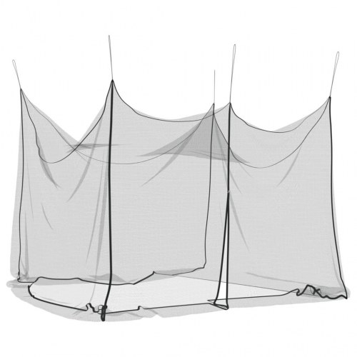 Myggenet til indendørs og udendørs 300x300x250 cm trådnet sort