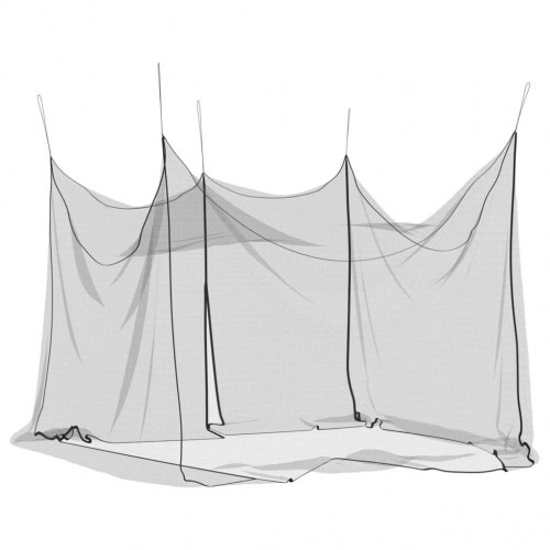 Myggenet til indendørs og udendørs 300x300x250 cm trådnet sort
