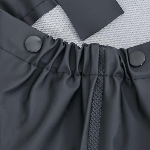 Waders med støvler str. 44 sort