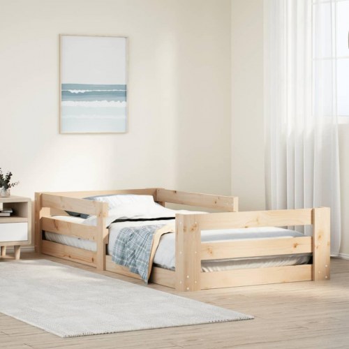 Sengeramme 100x200 cm i massivt fyrretræ