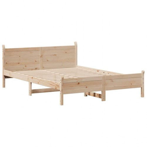 Sengeramme 120 x 200 cm i massivt fyrretræ