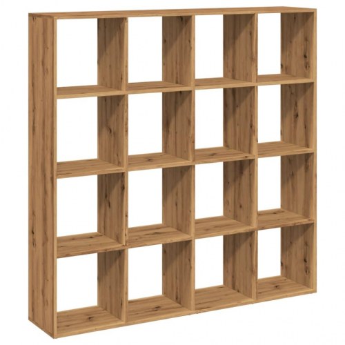 Bogreol 137,5 x 29 x 137,5 cm - egetræslook