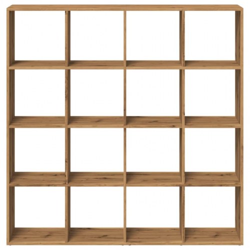 Bogreol 137,5 x 29 x 137,5 cm - egetræslook
