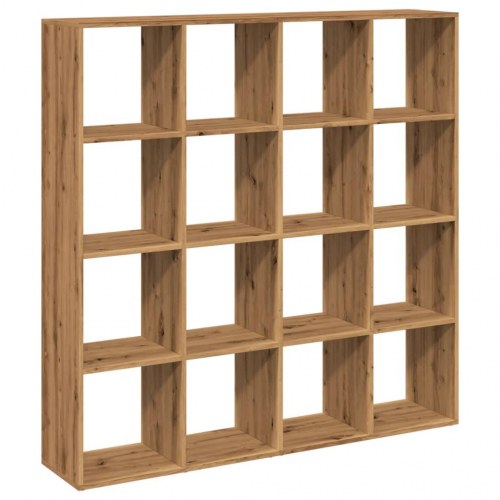 Bogreol 137,5 x 29 x 137,5 cm - egetræslook