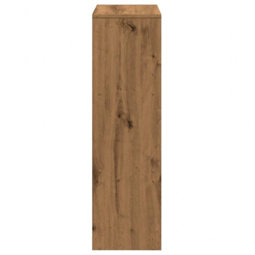 Bogreol/rumdeler 99x29x99 cm 3 niveauer konstrueret træ kunsteg