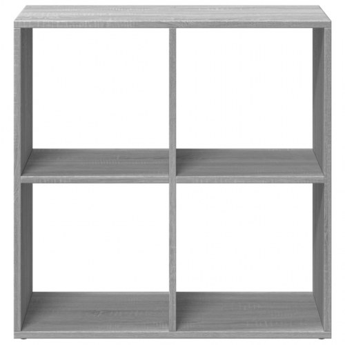 Bogreol/rumdeler 69,5 x 29 x 69,5 cm - grå sonoma-eg