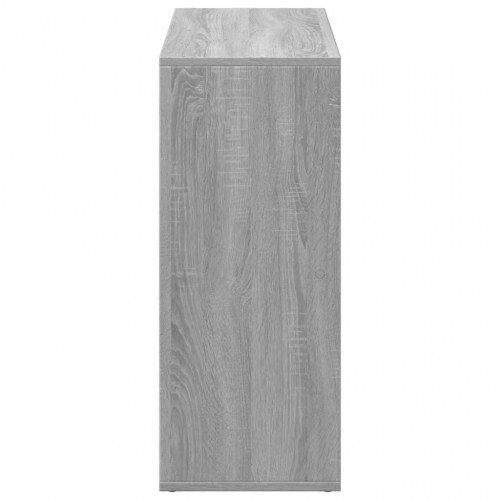 Bogreol/rumdeler 69,5 x 29 x 69,5 cm - grå sonoma-eg