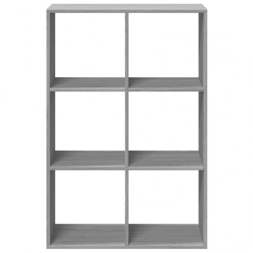 Bogreol/rumdeler 69,5 x 29 x 103,5 cm - grå sonoma-eg