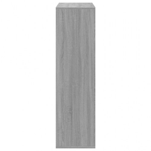 Bogreol/rumdeler 69,5 x 29 x 103,5 cm - grå sonoma-eg