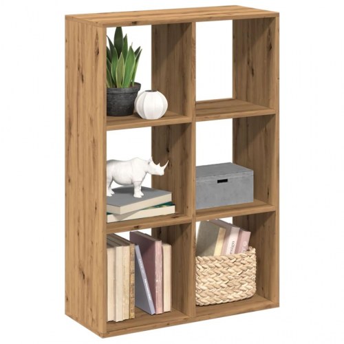 Bogreol som rumdeler 69,5 x 29 x 103,5 cm - kunsteg