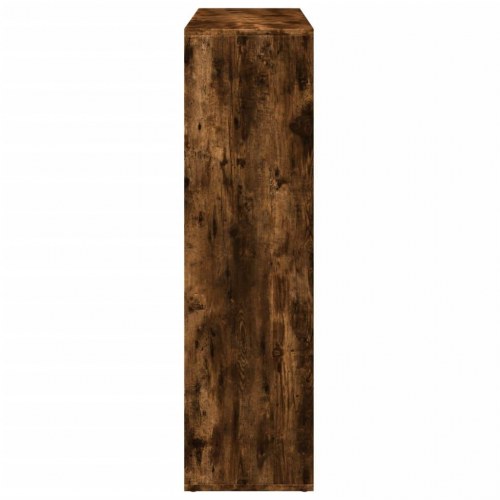 Bogreol/rumdeler 102 x 29 x 103,5 cm - røget egetræ