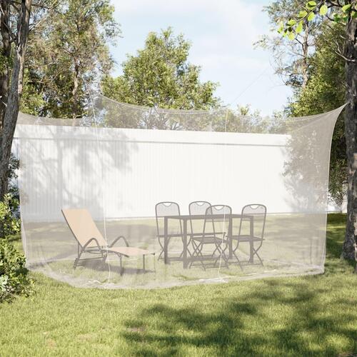 Myggenet til indendørs og udendørs 300x300x250 cm trådnet hvid