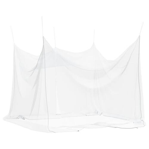 Myggenet til indendørs og udendørs 300x300x250 cm trådnet hvid