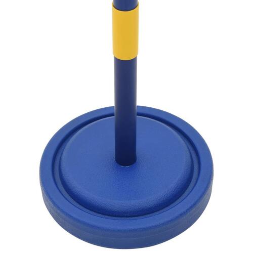 Basketballstativ med bold og pumpe 90/121 cm justerbar højde
