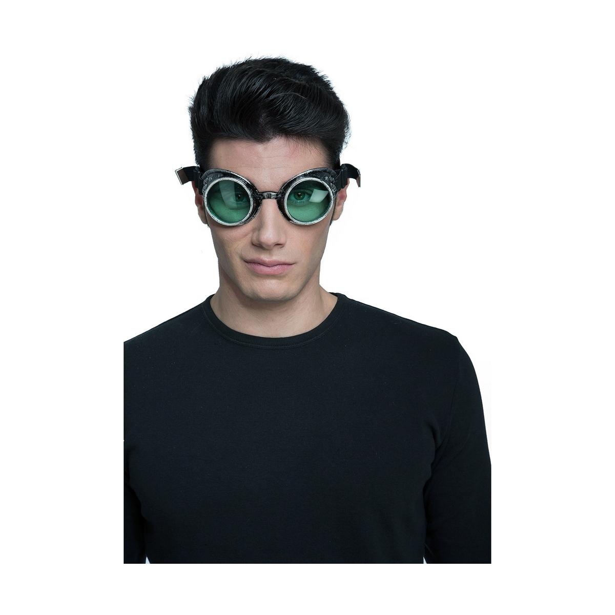 Steampunk briller - multifarvet til voksne, str. S