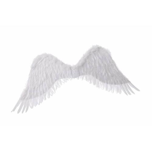 Englevinger Hvid Kostume 94 x 29 cm