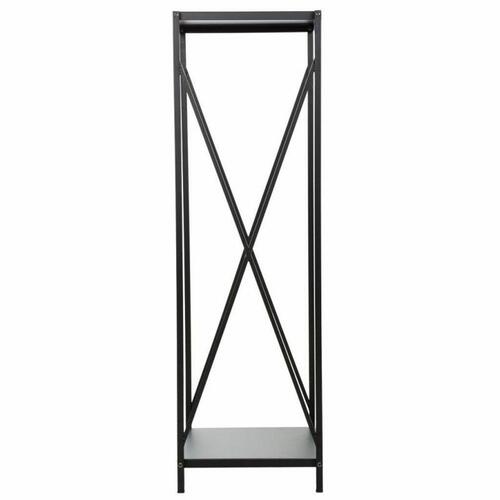 Brændeholder Alexandra House Living Sort Jern 34 x 111 x 34 cm
