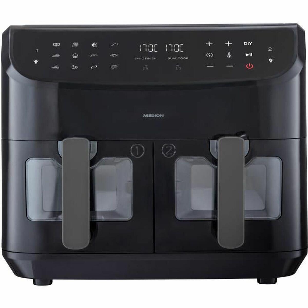 Airfryer Medion LIFE P20 Sort 2600 W 8,7 l