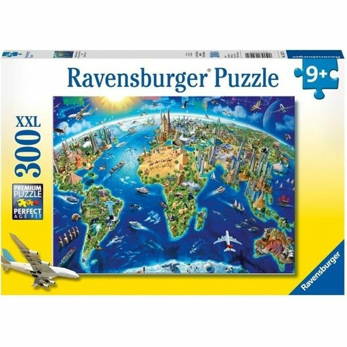Ravensburger puslespil - Verdens monumenter, 300 XXL brikker (9+)