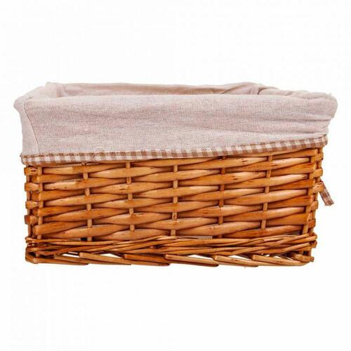 Set med kurve Alexandra House Living Natur flet Piletræ 3 Dele